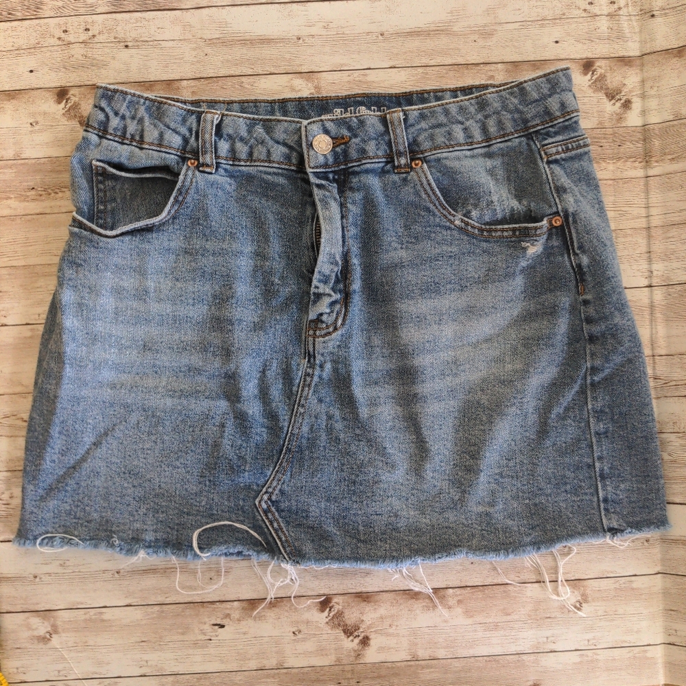 Wild Fable Denim Mini Skirt 14